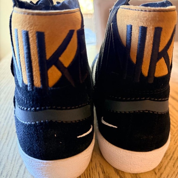 Gently - NIKE SB ZOOM BLAZER MID PREMIUM BLACK-ANTHRACITE-BLACK-WHITE SZ 14 - Picture 1 of 7